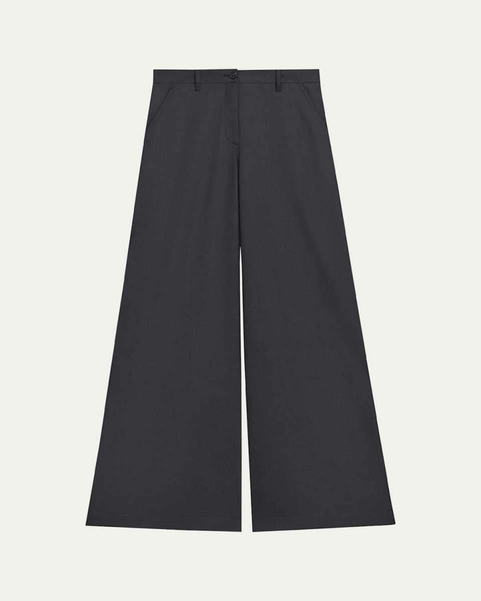 Flannel Super Wide Pants
